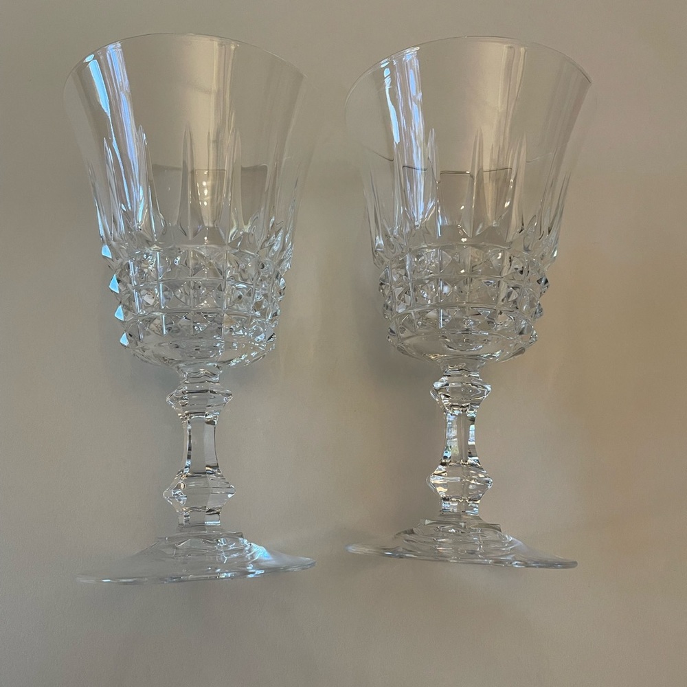 Cristal d’ Arques Crystal Wine Glasses